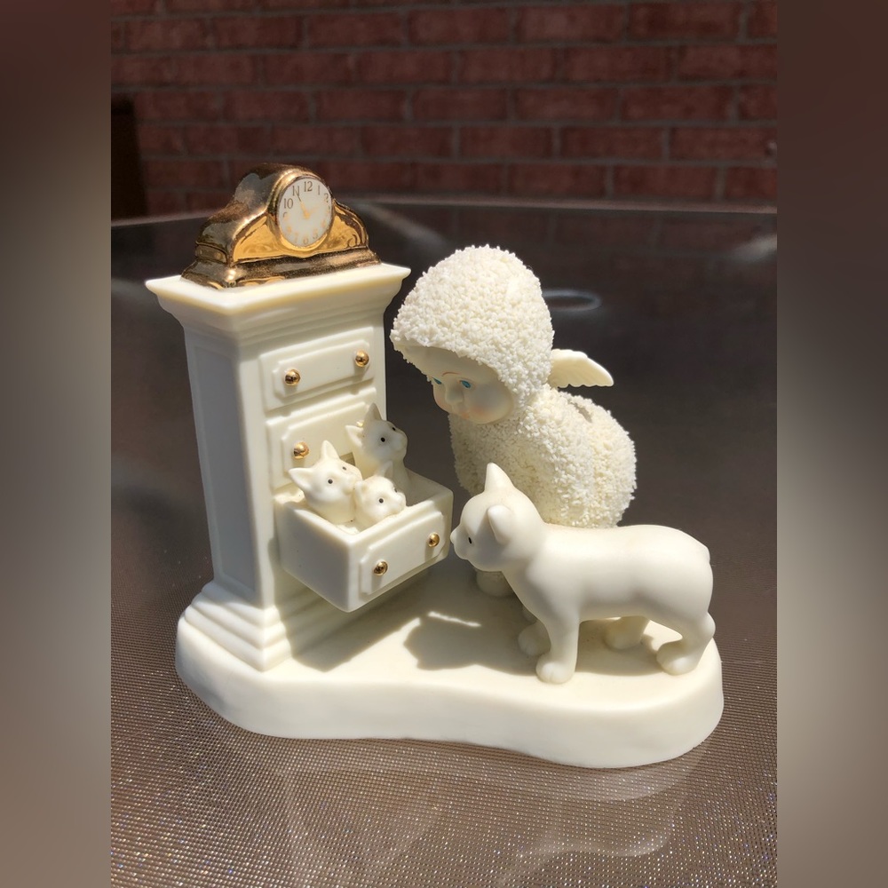 Department 56 Snowbabies Purr-fect Surprise ~ Cat Kittens ~ Rare #69709. Read